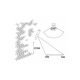 Rabalux Spoljna zidna rasveta Inox torch E27 1x MAX 25W brušeni hrom (8266) - 8266-1