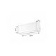 Rabalux Spoljna zidna rasveta Mataro LED 10W bela (77076) - 77076