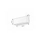 Rabalux Spoljna zidna rasveta Mataro LED 10W crna (77075) - 77075
