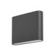 Rabalux Spoljna zidna rasveta Nesna LED 2x 3W antracit siva (7951) - 7951