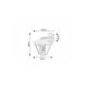 Rabalux Spoljna zidna rasveta Paravento E27 1x MAX 40W crna (7147) - 7147