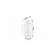 Rabalux Spoljna zidna rasveta Phoenix GU10 2X MAX 10W antracit siva (8119) - 8119-1