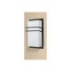 Rabalux Spoljna zidna rasveta Seattle E27 1x MAX 11W crna (8169) - 8169