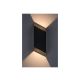 Rabalux Spoljna zidna rasveta Tilburg LED 10W antracit siva (77050) - 77050