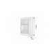 Rabalux Spoljna zidna rasveta Trento LED 4W antracit siva (77105) - 77105