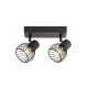 Rabalux Spot rasveta Aberama E14 2X MAX 10W crna (73002) - 73002