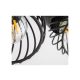 Rabalux Spot rasveta Aberama E14 2X MAX 10W crna (73002) - 73002
