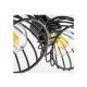Rabalux Spot rasveta Aberama E14 2X MAX 10W crna (73002) - 73002