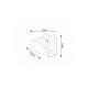 Rabalux Spot rasveta Alvaro E14 1x MAX 40W mat crno (3157) - 3157