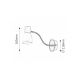 Rabalux Spot rasveta Ati E14 1x MAX 15W crna (5975) - 5975-1-1