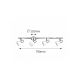 Rabalux Spot rasveta Ati E14 4x MAX 40W crna (5979) - 5979