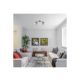 Rabalux Spot rasveta Basil E14 2X MAX 10W brušeni hrom (5380) - 5380