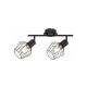 Rabalux Spot rasveta Belano E27 2x MAX 40W crna (3535) - 3535