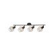 Rabalux Spot rasveta Belano E27 4x MAX 40W crna (3537) - 3537