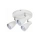 Rabalux Spot rasveta Ebony E27 3x MAX 20W bela (6028) - 6028-1-1
