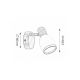Rabalux Spot rasveta Elite E14 1x MAX 40W bronzana (5970) - 5970