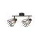 Rabalux Spot rasveta Emerencia E14 2x MAX 40W crna (73068) - RAS003242A00000