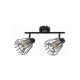 Rabalux Spot rasveta Emerencia E14 2x MAX 40W crna (73068) - RAS003242A00000