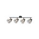 Rabalux Spot rasveta Emerencia E14 4x MAX 40W crna (73070) - RAS003244A00000