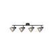Rabalux Spot rasveta Farelia E14 4X MAX 10W crna (73008) - RAS003227A00000