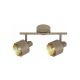 Rabalux Spot rasveta Fedora E14 2x MAX 40W svetlo braon (3548) - 3548-1