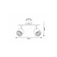 Rabalux Spot rasveta Fedora E14 2x MAX 40W svetlo braon (3548) - 3548-1