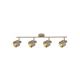 Rabalux Spot rasveta Fedora E14 4x MAX 40W svetlo braon (3550) - 3550