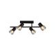 Rabalux Spot rasveta Hatice E14 4x MAX 15W crna (73054) - RAS003232A00000