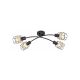 Rabalux Spot rasveta Indiana E14 4x MAX 25W crna (5282) - 5282