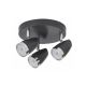 Rabalux Spot rasveta Karen LED 3x 4W antracit siva (6514) - 6514-1