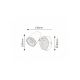 Rabalux Spot rasveta Karen LED 4W bela (5564) - 5564