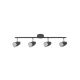 Rabalux Spot rasveta Karen LED 4x 4W antracit siva (6515) - 6515