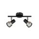 Rabalux Spot rasveta Konrad GU10 2x MAX 50W mat crno (73012) - 73012