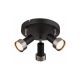 Rabalux Spot rasveta Konrad GU10 3x MAX 50W mat crno (73013) - 73013
