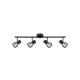 Rabalux Spot rasveta Konrad GU10 4x MAX 50W mat crno (73014) - 73014