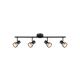 Rabalux Spot rasveta Konrad GU10 4x MAX 50W mat crno (73014) - 73014