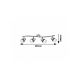 Rabalux Spot rasveta Lacey E14 4x MAX 40W crna (5344) - 5344