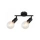 Rabalux Spot rasveta Lamar E27 2x MAX 40W mat crno (3987) - 3987