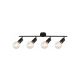 Rabalux Spot rasveta Lamar E27 4x MAX 40W mat crno (3989) - 3989
