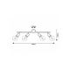 Rabalux Spot rasveta Lamar E27 4x MAX 40W mat crno (3989) - 3989
