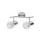 Rabalux Spot rasveta Lauren E14 2x MAX 40W hrom (6092) - 6092-1