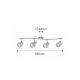 Rabalux Spot rasveta Lauren E14 4x MAX 40W hrom (6094) - 6094