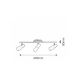 Rabalux Spot rasveta Logan E14 3x MAX 40W hrom (6098) - 6098