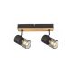 Rabalux Spot rasveta Metta E14 2x MAX 40W hrast (71152) - RAS002886A00000