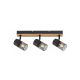 Rabalux Spot rasveta Metta E14 3x MAX 40W hrast (71153) - RAS002887A00000