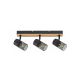 Rabalux Spot rasveta Metta E14 3x MAX 40W hrast (71153) - RAS002887A00000