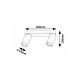 Rabalux Spot rasveta Mirina GU10 2X MAX 5W zlatna (73076) - RAS003250A00000