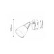 Rabalux Spot rasveta Nicolette E14 1x MAX 40W hrom (6767) - 6767