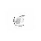 Rabalux Spot rasveta Oberon E14 1x MAX 40W braon (5335) - 5335-1