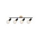 Rabalux Spot rasveta Pablo E27 4x MAX 40W mat crno (3979) - 3979-1-1